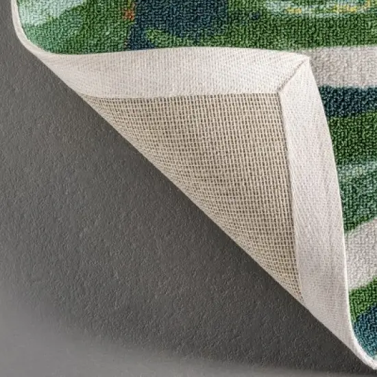 nuLOOM Contemporary Floral Janice Indoor/Outdoor Patio Area Rug image {6}