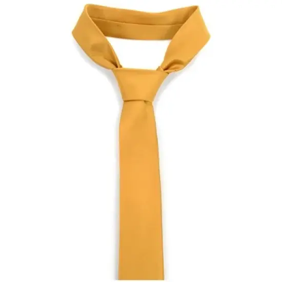 Men's Solid Color 2.5 Inch Wide And 57 Inch Long Slim Neckties image {2}