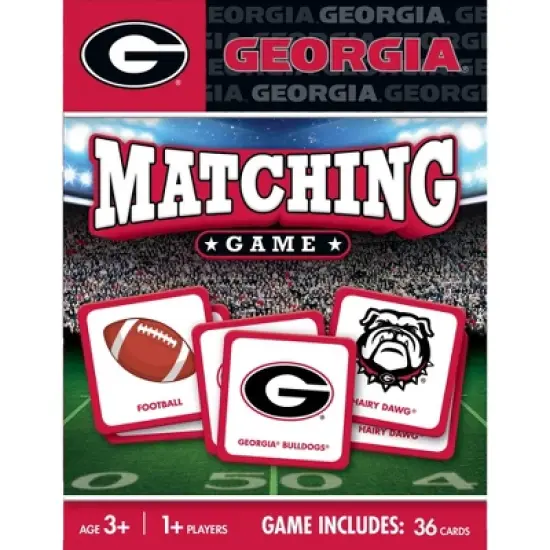 MasterPieces Officially Licensed NCAA Georgia Bulldogs Matching Game for Kids and Families image {5}