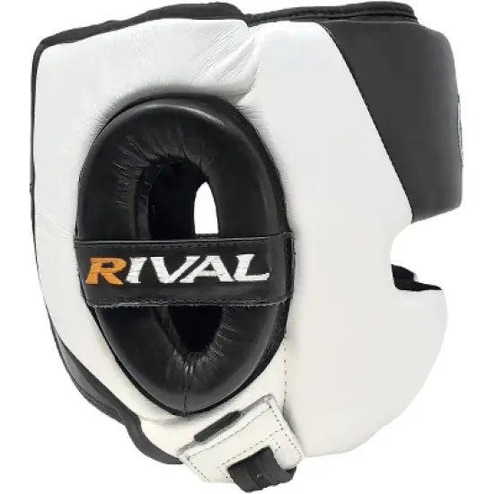 Rival Boxing RHG30 Mexican Training Headgear - Black/White image {3}