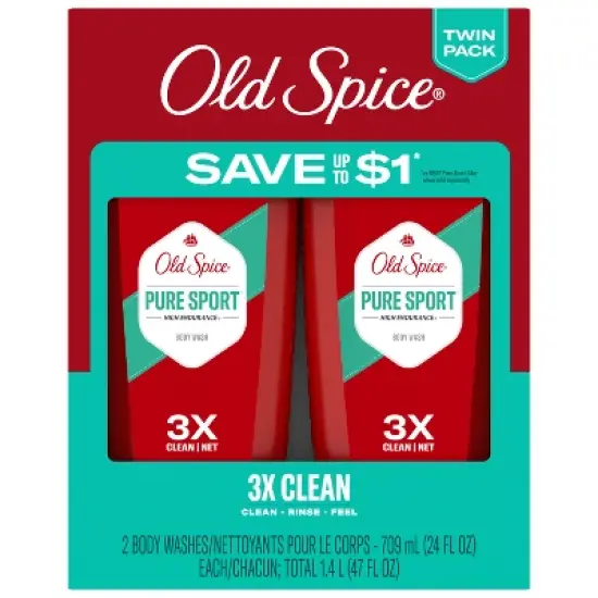 Old Spice High Endurance Pure Sport Body Wash image {7}