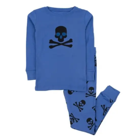 Leveret Kids Two Piece Cotton Halloween Pajamas image {4}