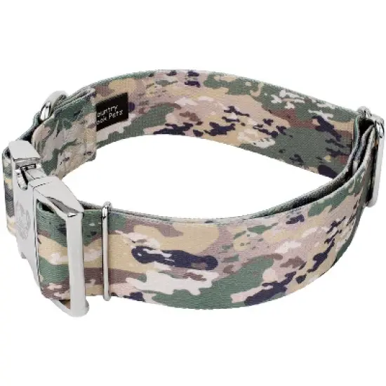 Country Brook Petz 1 1/2 Inch Premium Mountain Viper Camo Dog Collar image {3}