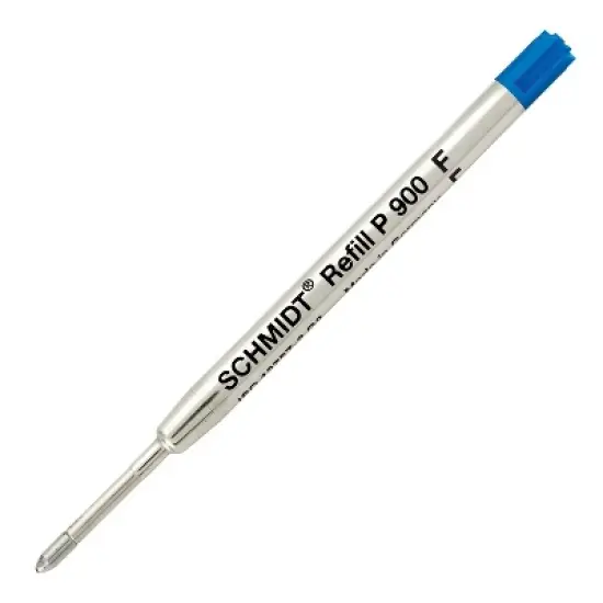 Schmidt Ink Schmidt P900 Ballpoint TC Ball Parker Style Refill fits Parker ballpoint pens Fine Blue image {2}