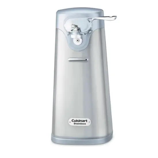 Cuisinart Deluxe Can Opener - Stainless Steel SCO-60: Electric, BPA-Free, Freestanding, Silver, 3-Year Warranty image {4}