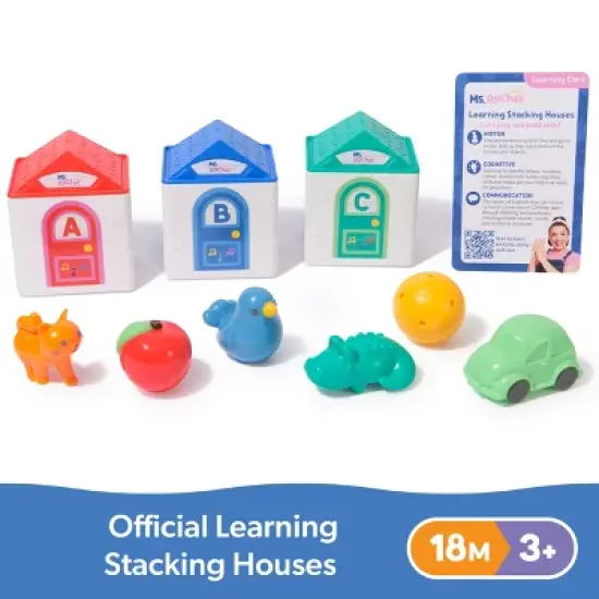 Ms. Rachel Stacking Surprise Houses - 9pc image {1}