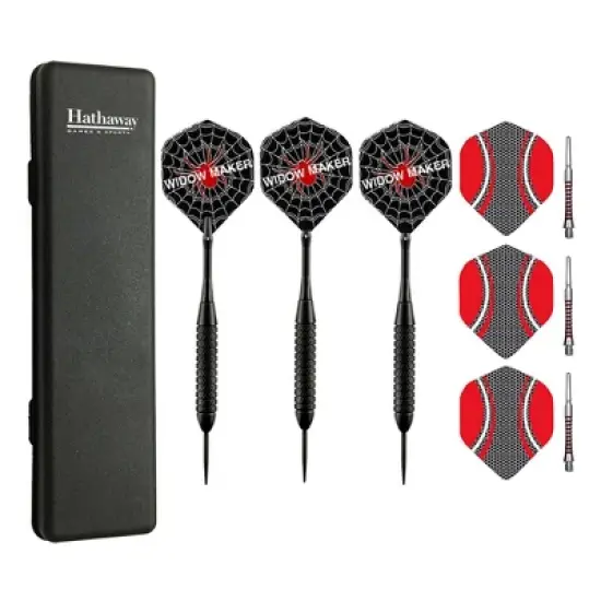 Hathaway Widow Maker Steel Tip Darts - 3pk image {1}