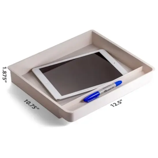 Officemate&reg; Large Under Desk Drawer, Black image {3}