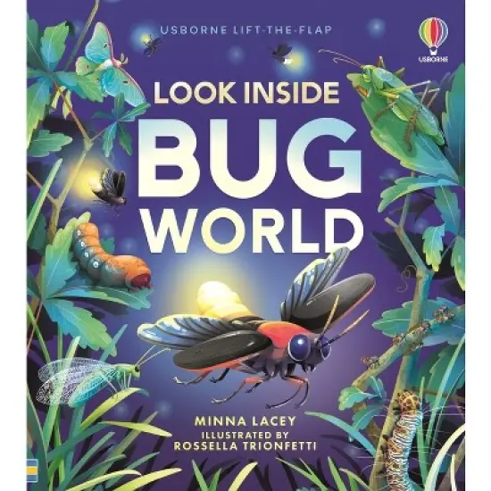 Look Inside Bug World - by  Minna Lacey (Board Book) image {1}