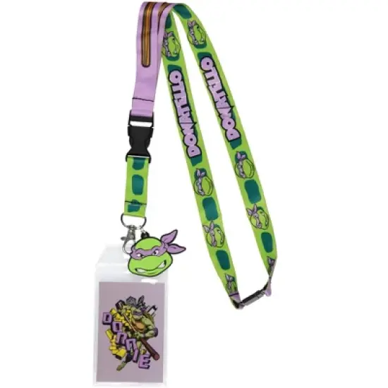Teenage Mutant Ninja Turtles Character Design ID Badge Holder Lanyard, Donatello image {4}