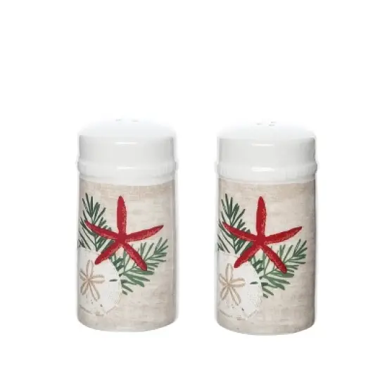 Gallerie II Seaside Greetings Salt Pepper Shakers  Set of 2 image {4}
