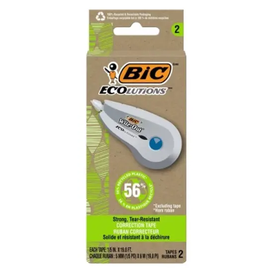 BiC 2pk ECOlutions Correction Tape image {6}