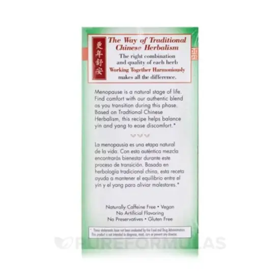 Bravo Tea Menopause Comfort Tea - 1 Box/20 Bags image {2}