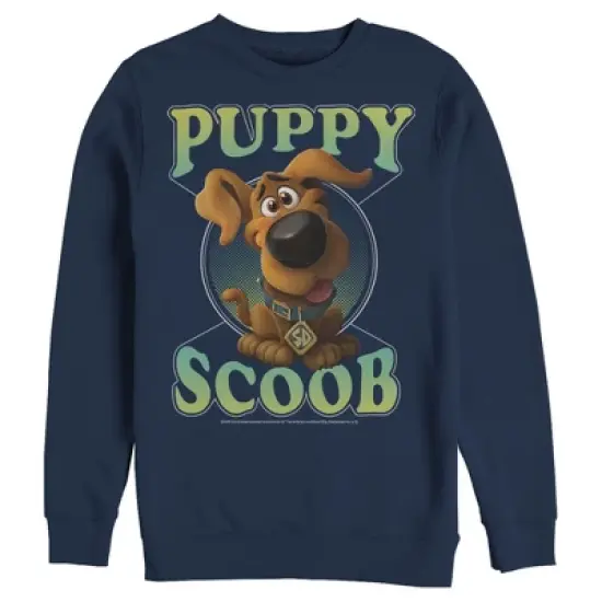 Men's Scooby Doo Puppy Circle Sweatshirt image {2}