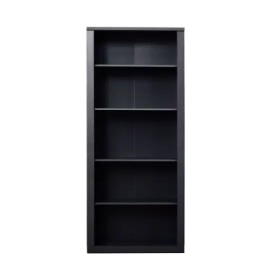 72" Elaine 5 Shelf Standard Bookcase - Brookside Home image {7}