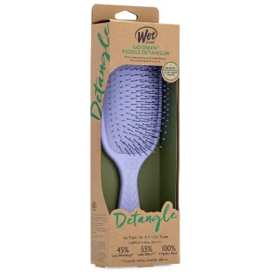 Wet Brush Go Green Paddle Detangler Hair Brush - Lavender image {4}