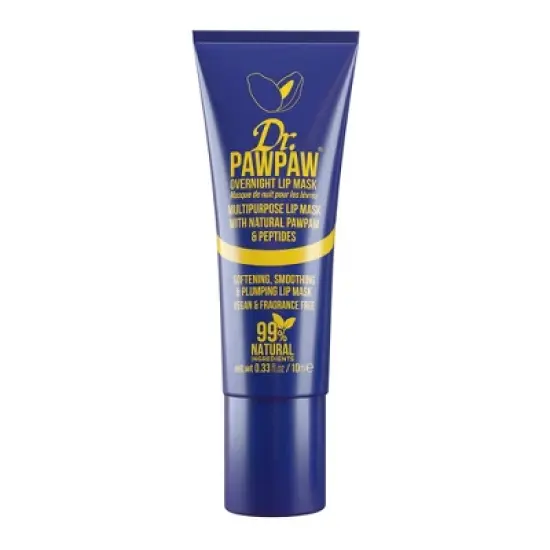 Dr. PawPaw Multipurpose Overnight Lip Mask - Plumping Lip Treatment - 0.33 oz image {3}