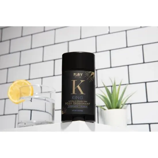 Play Pits King Natural Solid Deodorant - 2.65oz image {4}