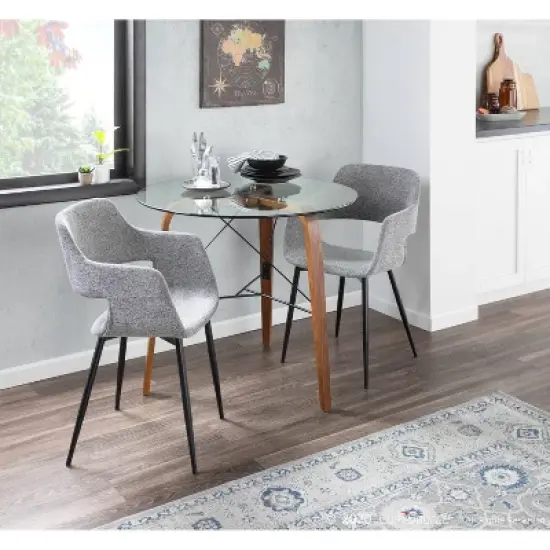34" Trilogy Round Dining Table - LumiSource image {11}