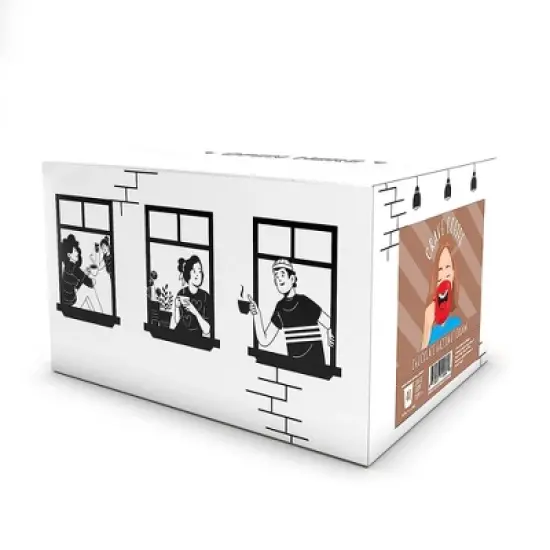 Crave Beverages Chocolate Hazelnut Creme Flavored Coffee Pods,for Keurig Brewers, 40 Count image {1}