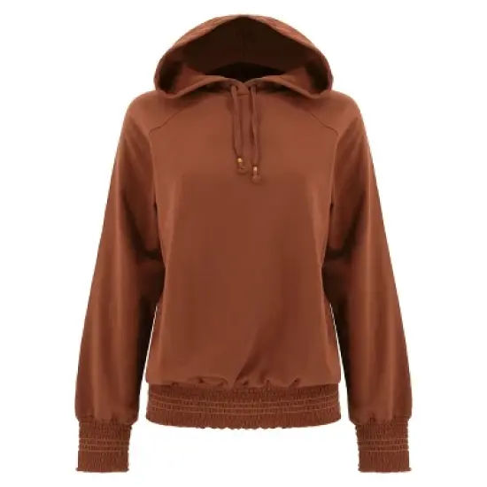 Aventura Clothing Women's Nevis Raglan Long Sleeve Hooded Pullover Sweatshirt image {4}