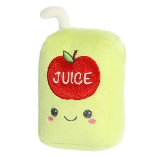 ebba Foodies 6.5" Juicebox Green Stuffed Animal image {4}