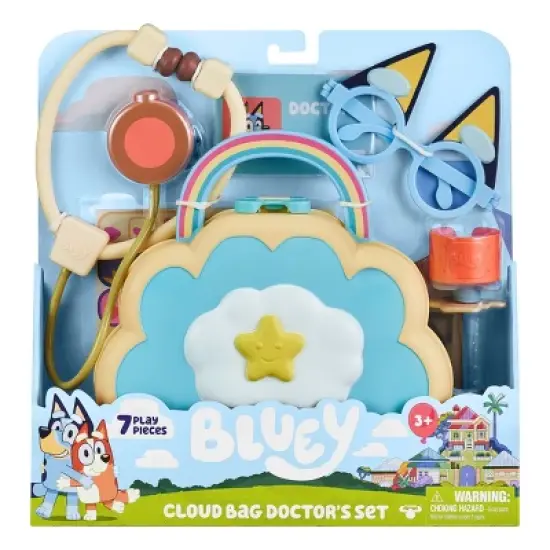 Bluey Cloud Bag Doctor's Set image {1}