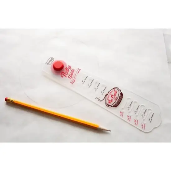 Talisman Designs Perfectly Round Pie Dough Cutting Pastry Guide image {1}