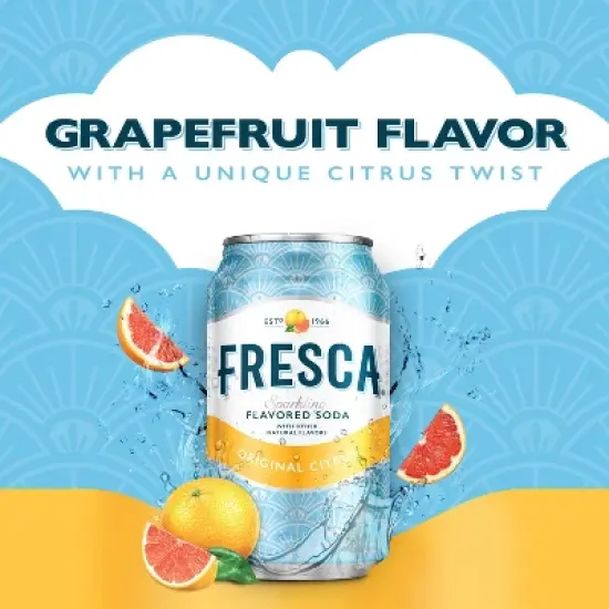 Fresca Original Citrus Soda - 12pk/12 fl oz Cans image {4}