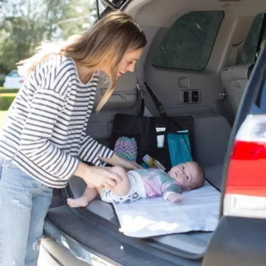 J.L. Childress Diapering Station To-Go - Black image {7}