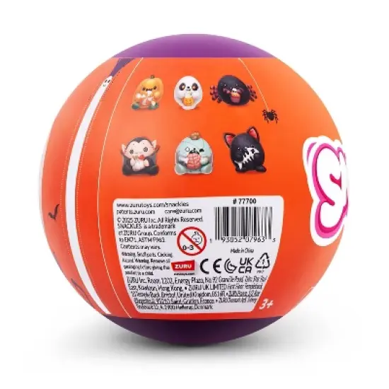 Snackles 8" Halloween Capsule Stuffed Animal image {6}