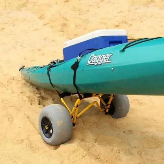 Suspenz DLX Beach Cart with Balloon Wheels, Flat Platform image {4}