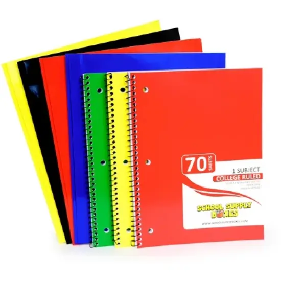 School Supply Boxes | 17" Backpack Kit for High School | Contains Pencil Pouch, Notebooks, Filler Paper, Folders, Mechanical Pencils, and More image {4}