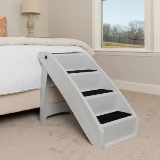 PetSafe CozyUp Folding Pet Steps - Gray image {3}