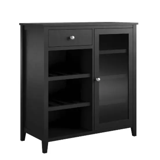 Cardensa Bar Cabinet Black - Room & Joy image {5}