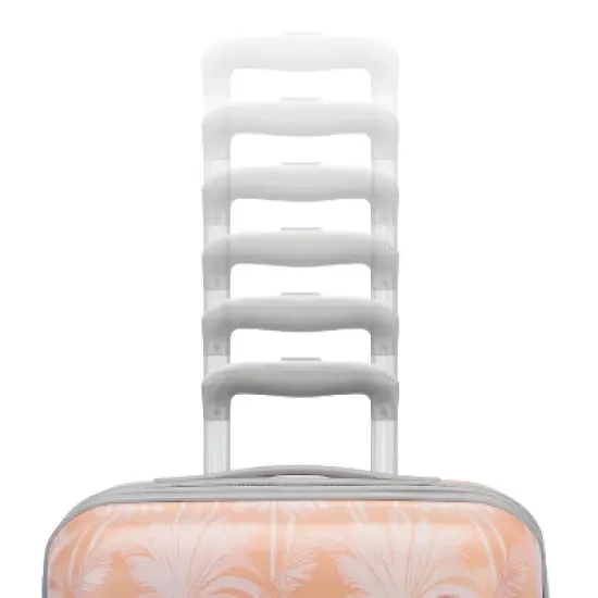American Tourister Modern Hardside Carry On Spinner Suitcase - Coral Palms: Multicolored Botanical 4-Wheeler image {5}