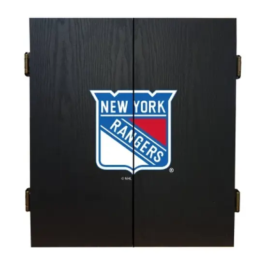 NHL NY Rangers Fan's Choice Dartboard Set image {1}
