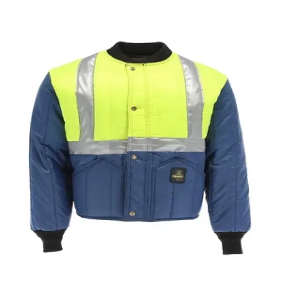 RefrigiWear HiVis Cooler Wear Water-Repellent Insulated Jacket image {5}