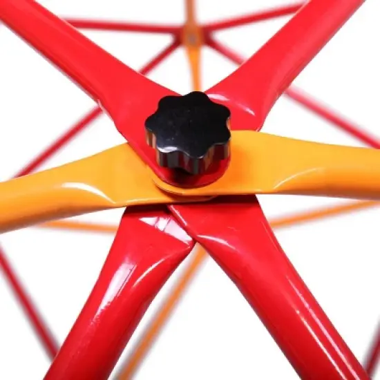 INFURNIC Baby Activity Gyms Kids Universal Exercise Dome Climber for Outdoor Fun and Adventure, Red, 82.3"*79.6"*45" image {2}