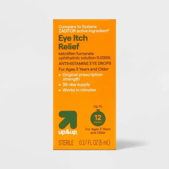 Eye Itch Relief Drops - 0.17 fl oz - up&up&trade; image {9}