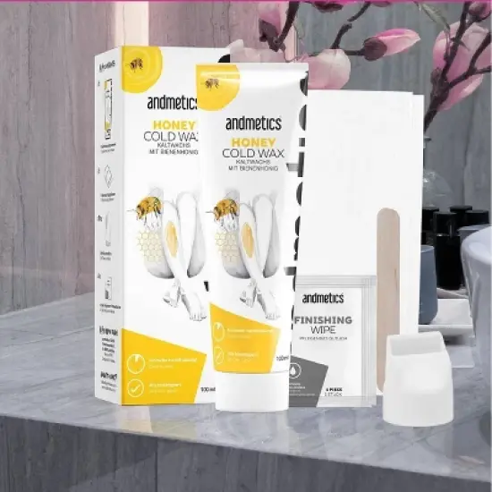 andmetics Honey Cold Wax - 3.38 fl oz image {2}