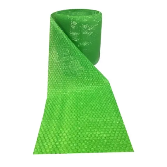 UBMOVE Small Green Bubble Roll Wrap 12" x 120', Perforated Every 12" image {2}