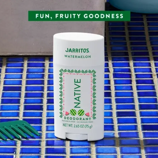 Native Deodorant for Women & Men - Limited Edition Jarritos - Watermelon - 2.65oz image {3}