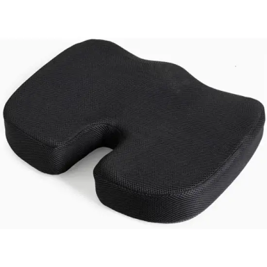 Swtroom Non-Slip Memory Foam Coccyx Pad, Relief Pain Sitting Office Chair for Long Time, Car Seat, Airplane, Gaming Chair Cushions Pad image {7}