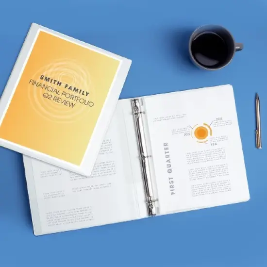 Avery Economy View 3 Ring Binder, 1/2 Inch Round Rings, 3 White Binders (05706) image {6}