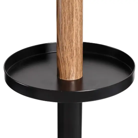 Honey-Can-Do Coat Rack Black/Brown image {3}