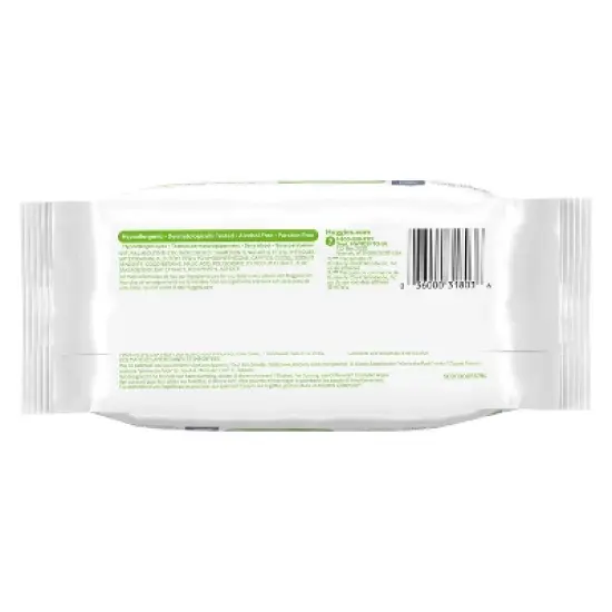 Huggies Natural Care Sensitive Unscented Baby Wipes (Select Count) image {8}