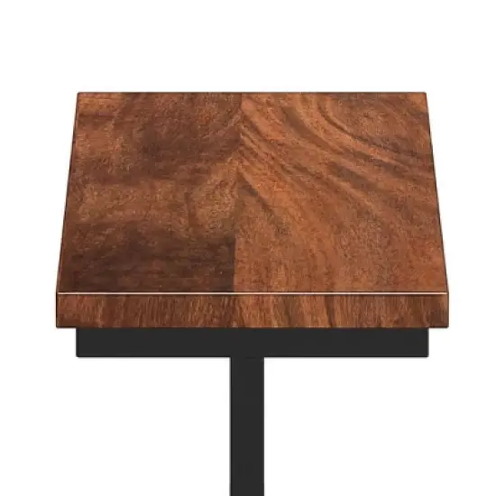 Bryant C Side Table Cognac Brown - WyndenHall image {4}