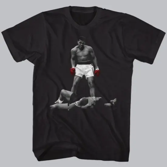 Men's Muhammad Ali Short Sleeve Graphic T-Shirt - Black image {2}