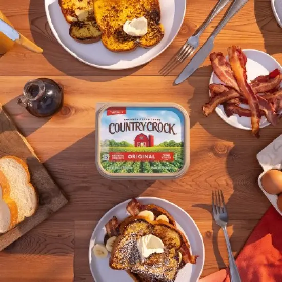 Country Crock Original Vegetable Oil Spreadable Tub - 45oz image {4}